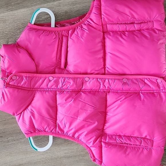 Simply Southern Jackets & Blazers - NWT Simply Southern Pink Puffer Vest, Medium